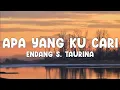 Download Lagu Endang S. Taurina - Apa Yang Ku Cari (Lyrics Video)