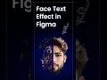 Create a Stunning Face Text Effect in Figma Figma Tutorial 2023