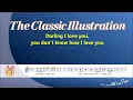 Download Lagu The Classic Illustration - Darling I love you - Karaoke