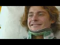 Young man paralyzed practicing for ski competition shares how he s staying positive