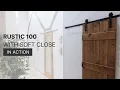 Rustic 100 Sliding Barn Door Hardware by P C Henderson