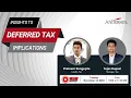 Webinar Deferred Tax Implications
