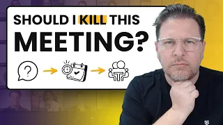 How to Make Recurring Meetings Productive The Kill or Improve Method
