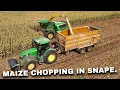 Lagu 4Kα΅α΄΄α΄° Harvest 2025: Mann Farms in Snape chopping maize for the local AD plant with a John Deere 9800