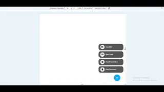 Document Action Floating Button HTML CSS JavaScript UI Responsive