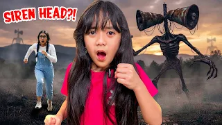 BURUAN KABUR ‼️ SAMANTHA DI KEJAR KEJAR SIREN HEAD DI DUNIA NYATA 😱