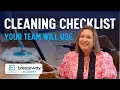 How to create a vacation rental cleaning checklist that actually works Breezeway Academy