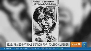 Police patrol the streets in search of infamous Toledo Clubber Today in Toledo History