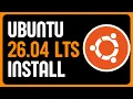 Ubuntu 26 04 LTS Install Step-by-Step Guide