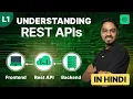 Understanding how Frontend Backend apps communicate using HTTP Rest APIs Backend development
