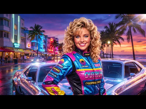 Tears On The Highway Synthwave & Outrun Mix ♥ Emotional Night Drive