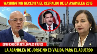 FUNCIONARIOS DE EEUU LO CONFIRMAN: ASAMBLEA DE JORGE NO ES VALIDA PARA EL ACUERDO ENERGETICO