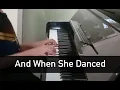 Lagu And When She Danced by David Foster and Marilyn Martin - Piano Cover