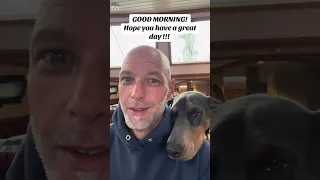 GOOD MORNING! #fyp #vlog #dream #sailing #pets #doberman #life