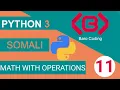 Python for beginners in Somali - 11
