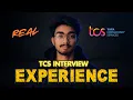 Honest TCS Interview Experience The Mistake I Made And Still Got Selected