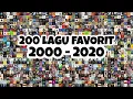 Download Lagu 200 LAGU FAVORIT DARI TAHUN 2000 - 2020
