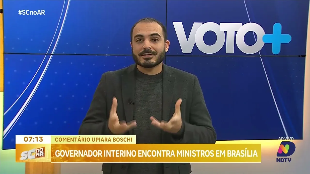 Governador interino cumpre agenda em Brasília; e Jorginho Mello busca parcerias em Portugal
