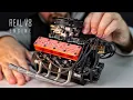 A Man Builds World s Smallest V8 Engine Assembly and Run a Miniature V8 Engine