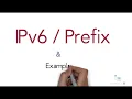IPv6 address prefix and subnetting explained ccna 200-301