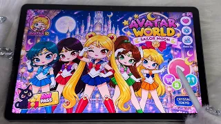 ✨ NEW UPDATE! 😱 SAILOR MOON IN AVATAR WORLD! 🌙🔥😱 I RECREATED IN AVATAR WORLD! 🌎