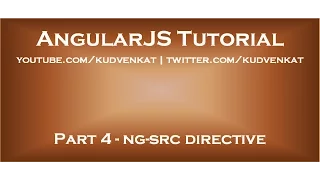 AngularJS ng src directive