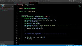 Bubble sort algorithm approach in optimized bubble sort algorithm