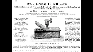 kalliope gloriosa typn ii um 1900 inklusive der originale transportkiste nii