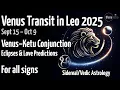 Download Lagu Venus in Leeuw | Venus-Ketu-conjunctie | 15 september 2025 | Vedische Astrologie
