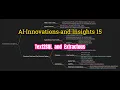 AI Innovations and Insights 15 Text2SQL and Extractous