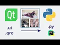 Convertir Archivo Qt Designer ui a py sin editor de PyCharm