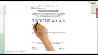 DCF Transcripts Verificacion