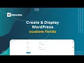 Create and Display WordPress custom fields Meta Box Tutorials