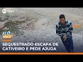 Download Lagu Câmera flagra motorista sequestrado pedindo ajuda após fugir de cativeiro | #AloVoce