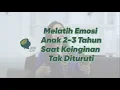 Download Lagu Melatih Emosi Anak 2-3 Tahun Saat Keinginan Tak Dituruti