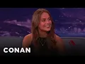 Alicia Vikander Schools Conan About Sweden CONAN on TBS