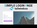 Create a login page using Tailwind CSS - ASMR