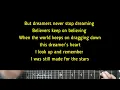 Anne Wilson - Stars | Karaoke Guitar Instrumental 