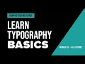 Typography for Beginners Fonts Spacing and Layout Basics