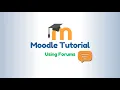 Using Moodle Forum for students