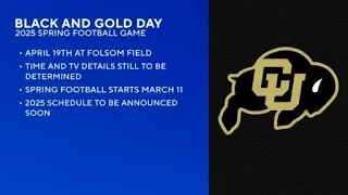 University of Colorado announces date of spring game