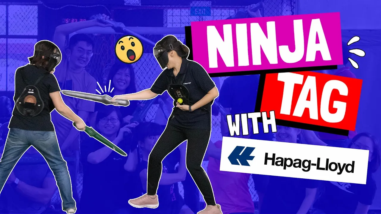 Hapag-Lloyd at their FunEmpire Ninja Tag session
