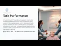 Task Performance