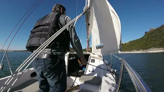 Just Sailing my Catalina 25 Sailboat