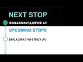 Q53-SBS to WOODSIDE 61 St Bus announcements