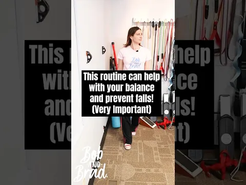 IMPORTANT! This routine can help with your balance and prevent falls!