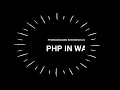 PHP code in Cloud9 and WAMP server