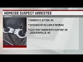 Asheville homicide suspect arrested