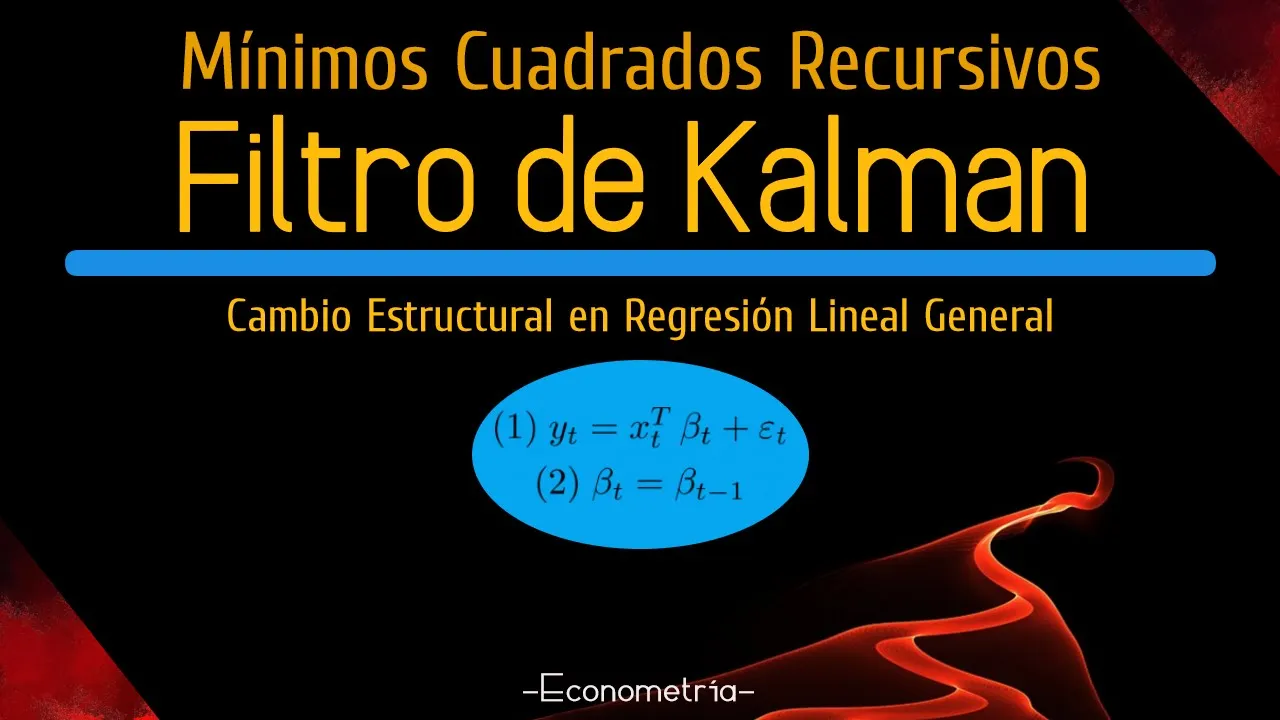 Mínimos Cuadrados Recursivos a partir del Filtro de Kalman