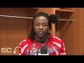 Alvin Kamara on Saints win vs the Rams joining Jim Brown in the record books SC with SVP